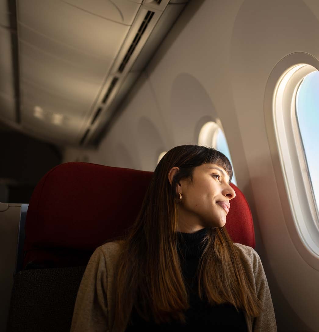 View from an aircraft cabin window