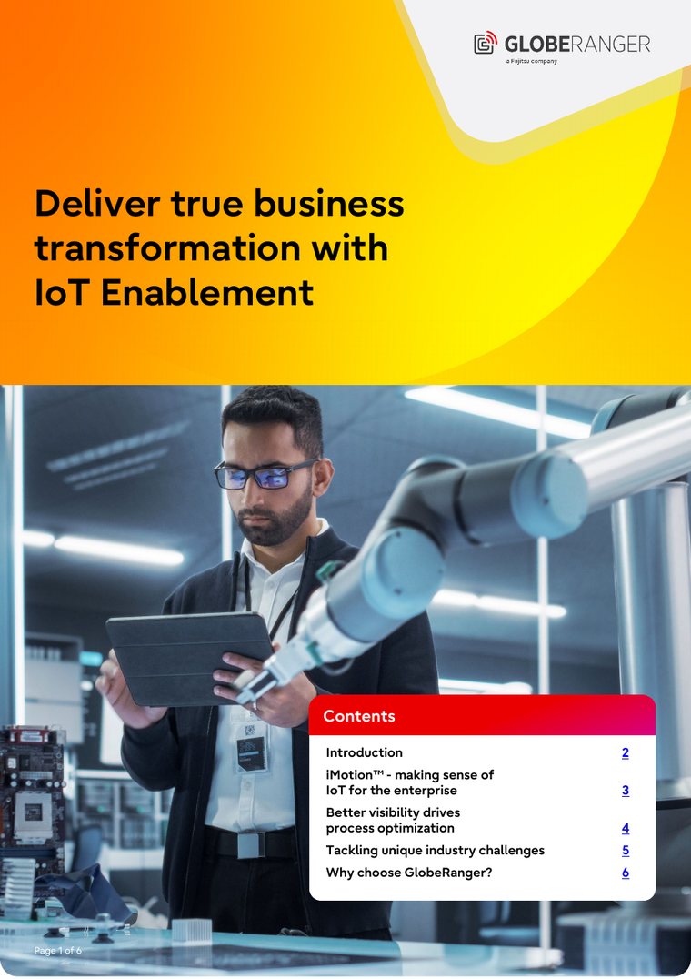 Cover of IoT enablement