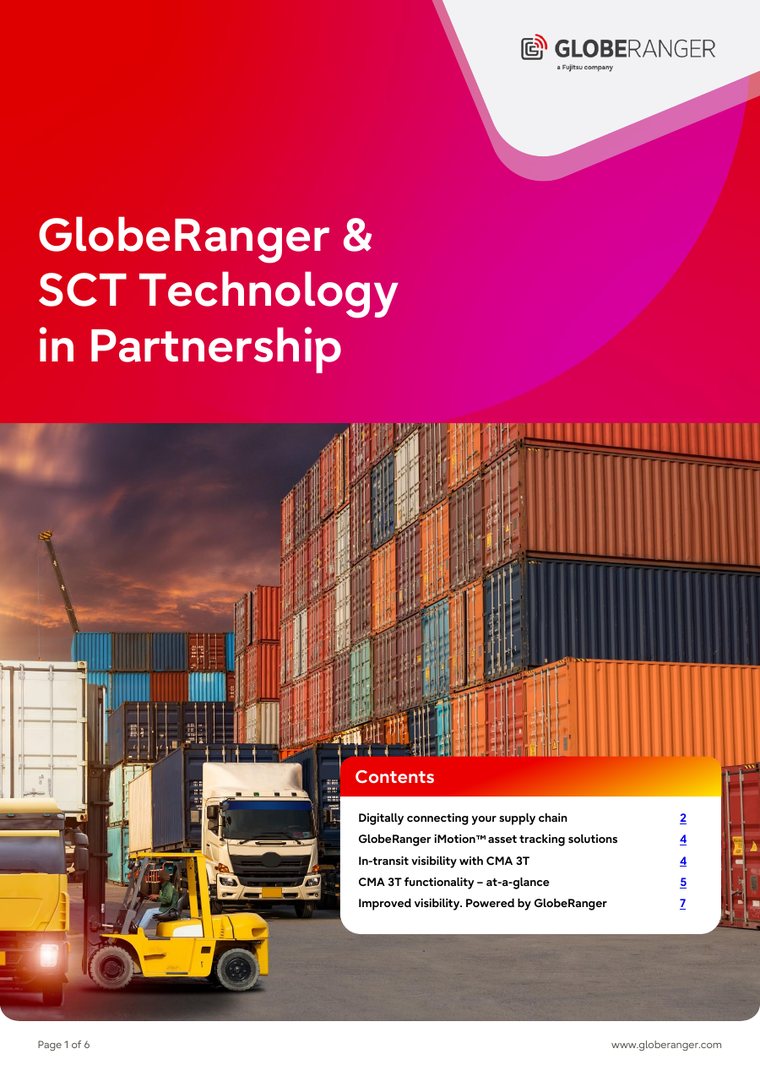 Cover of In-transit visibility, with SCT Technology