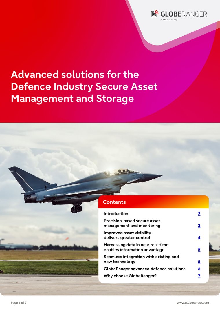 Cover of Defence, secure asset management and storage